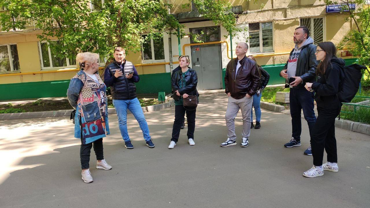 Субботний обход главы управы 21.05.2022