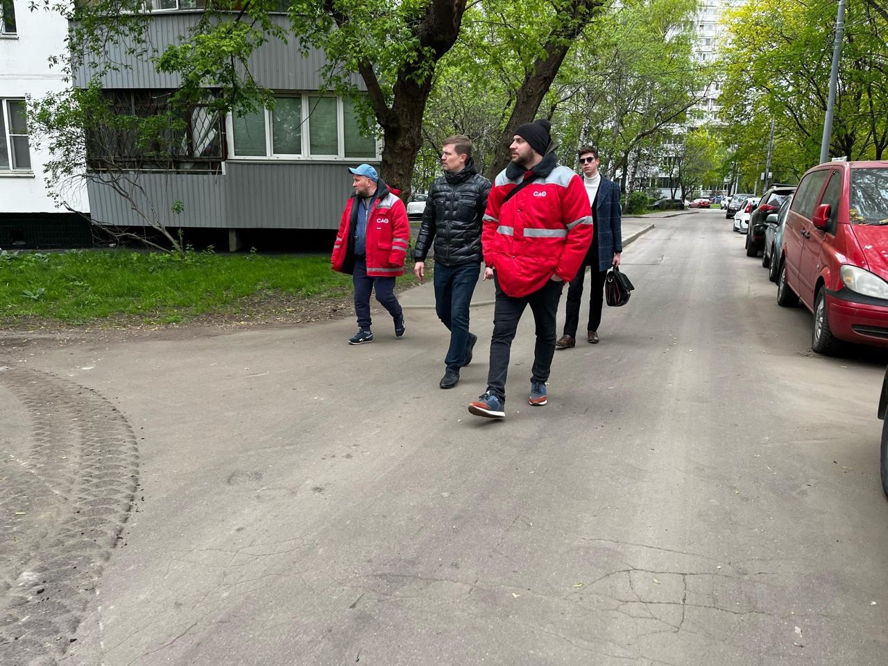 Отчет субботнего обхода руководством управы 26.04.2025
