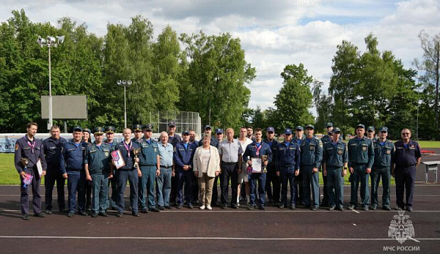 Сотрудники Главного управления приняли участие в конкурсе «Лучший по профессии «Пожарный»