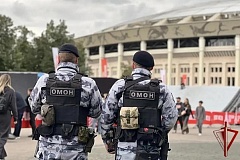 Росгвардия в Москве обеспечила правопорядок в период проведения массовых мероприятий